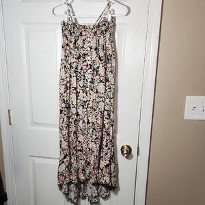 Rachel Zoe Strapless Pink and Cream Skirt